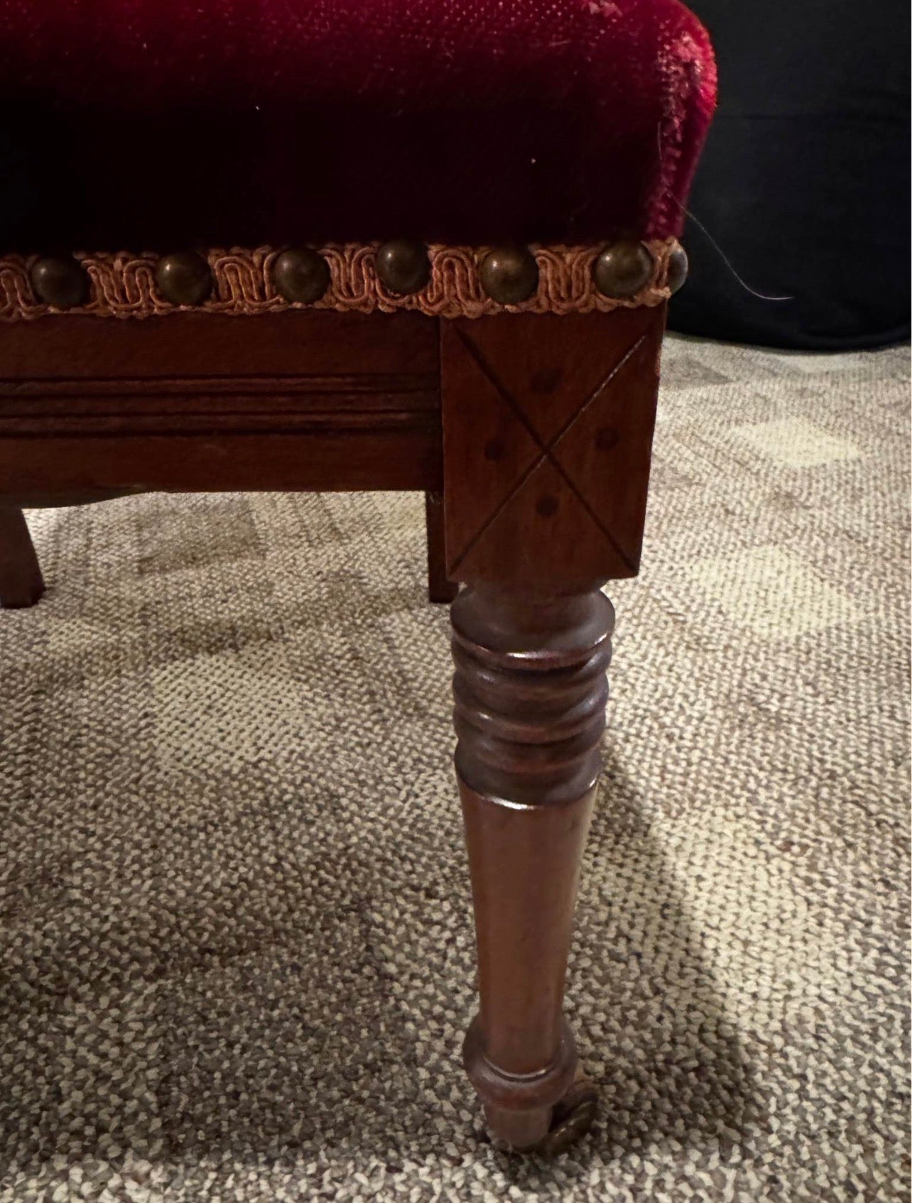 Customizable Antique Victorian Eastlake Parlor Chair