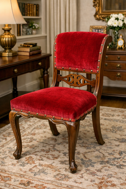 Customizable French Empire Style Klismos Chair