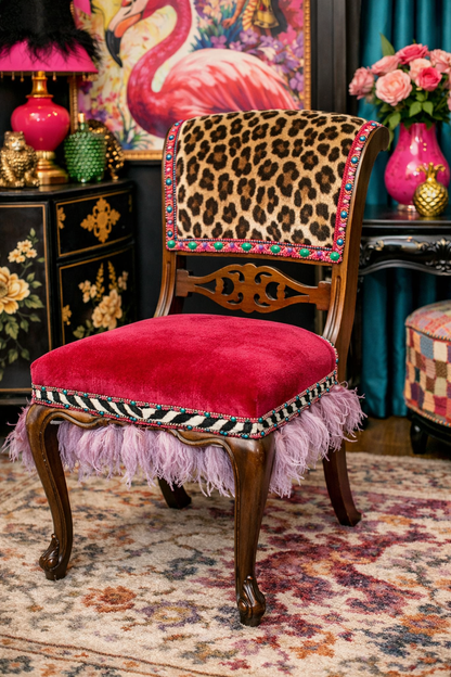 Customizable French Empire Style Klismos Chair
