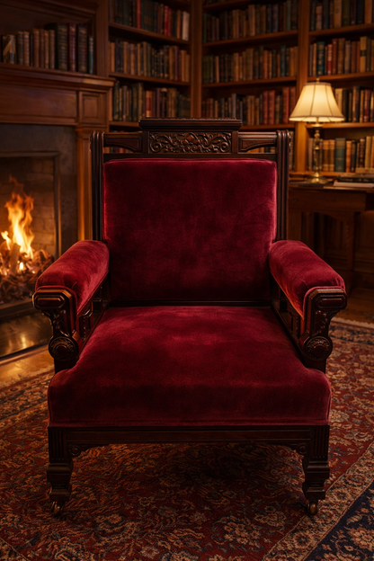Customizable Eastlake Victorian Armchair
