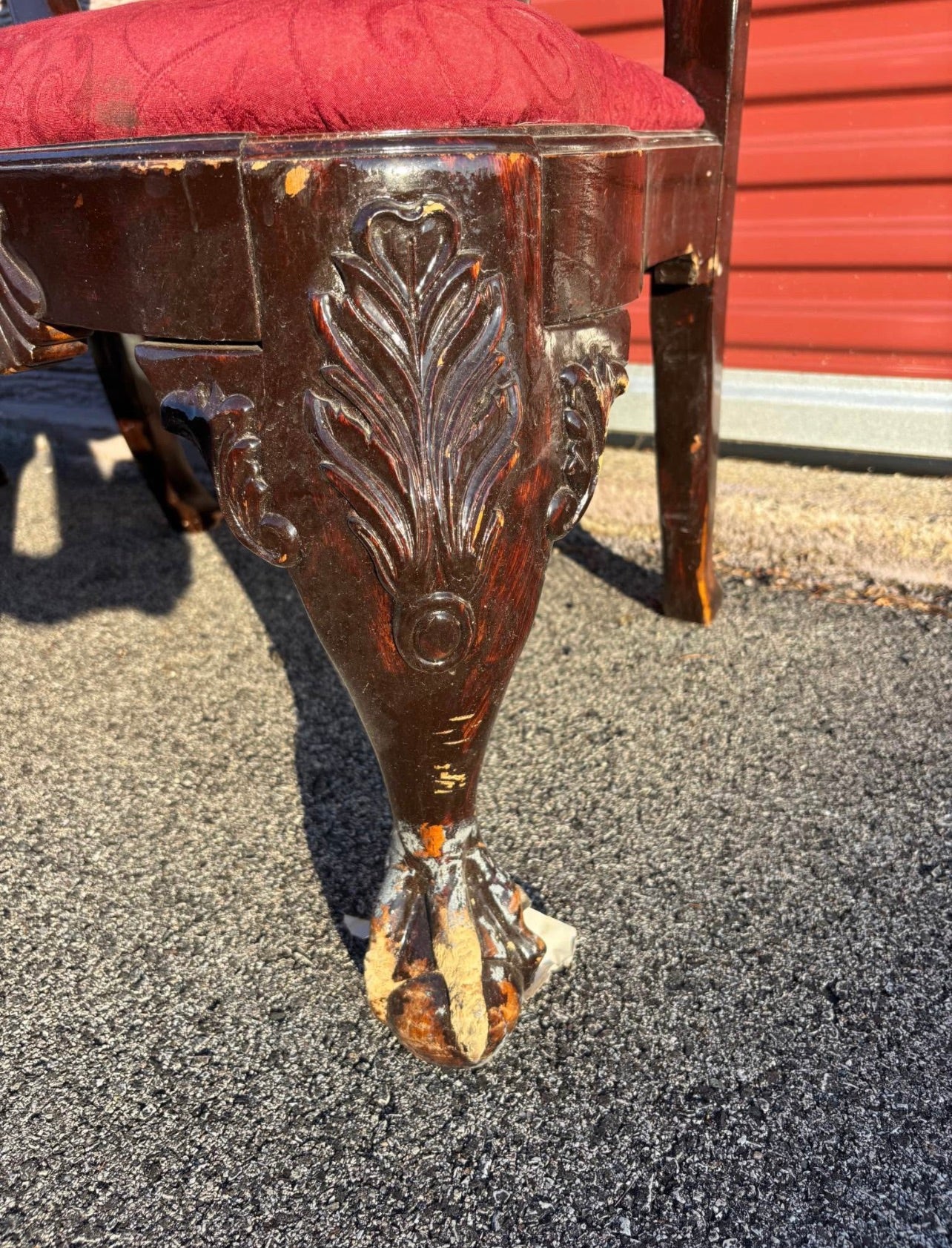Customizable Pair of Chippendale Style Dining Chairs