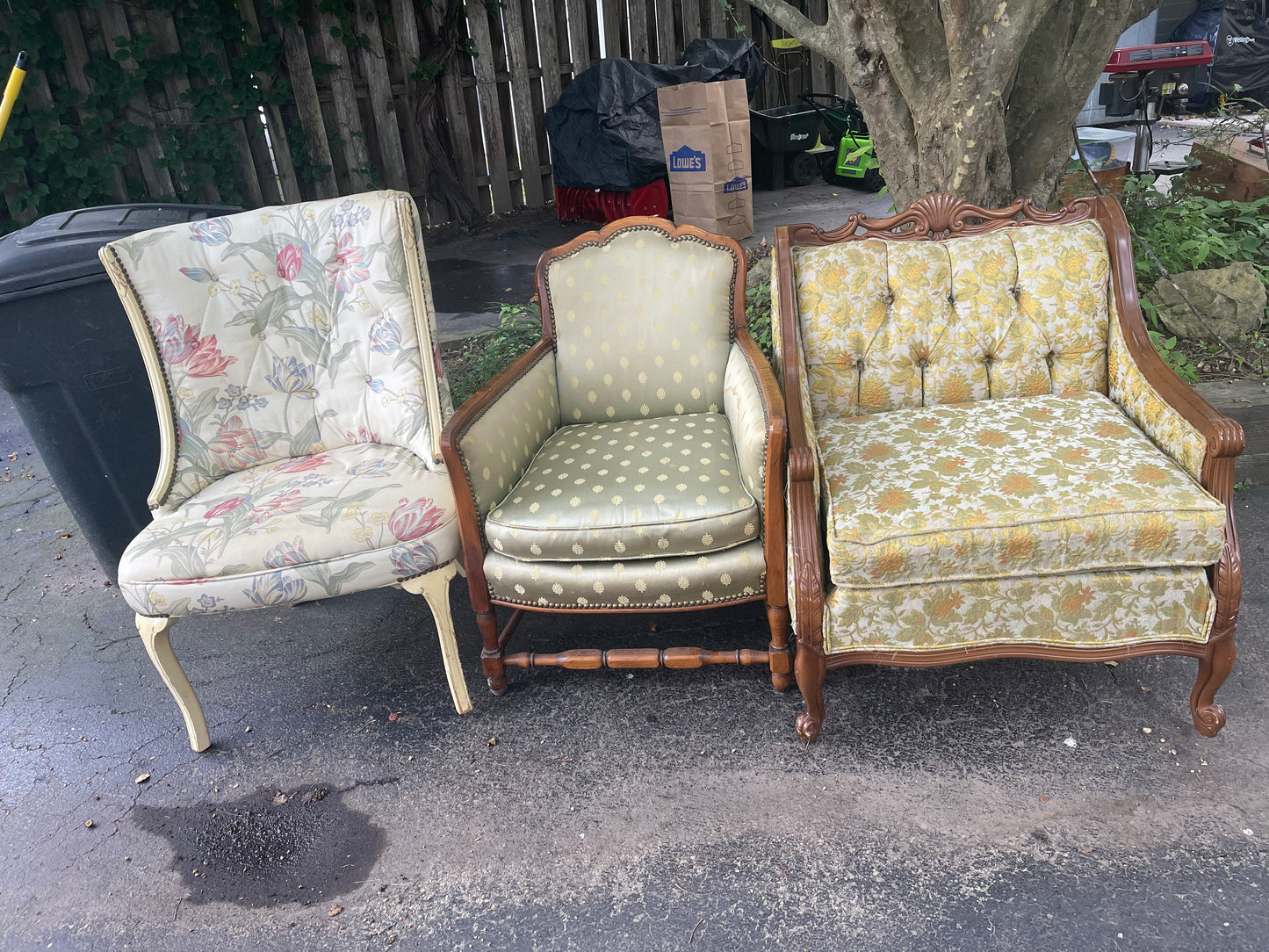 Customizable Louis XVI Style Bergère Armchair
