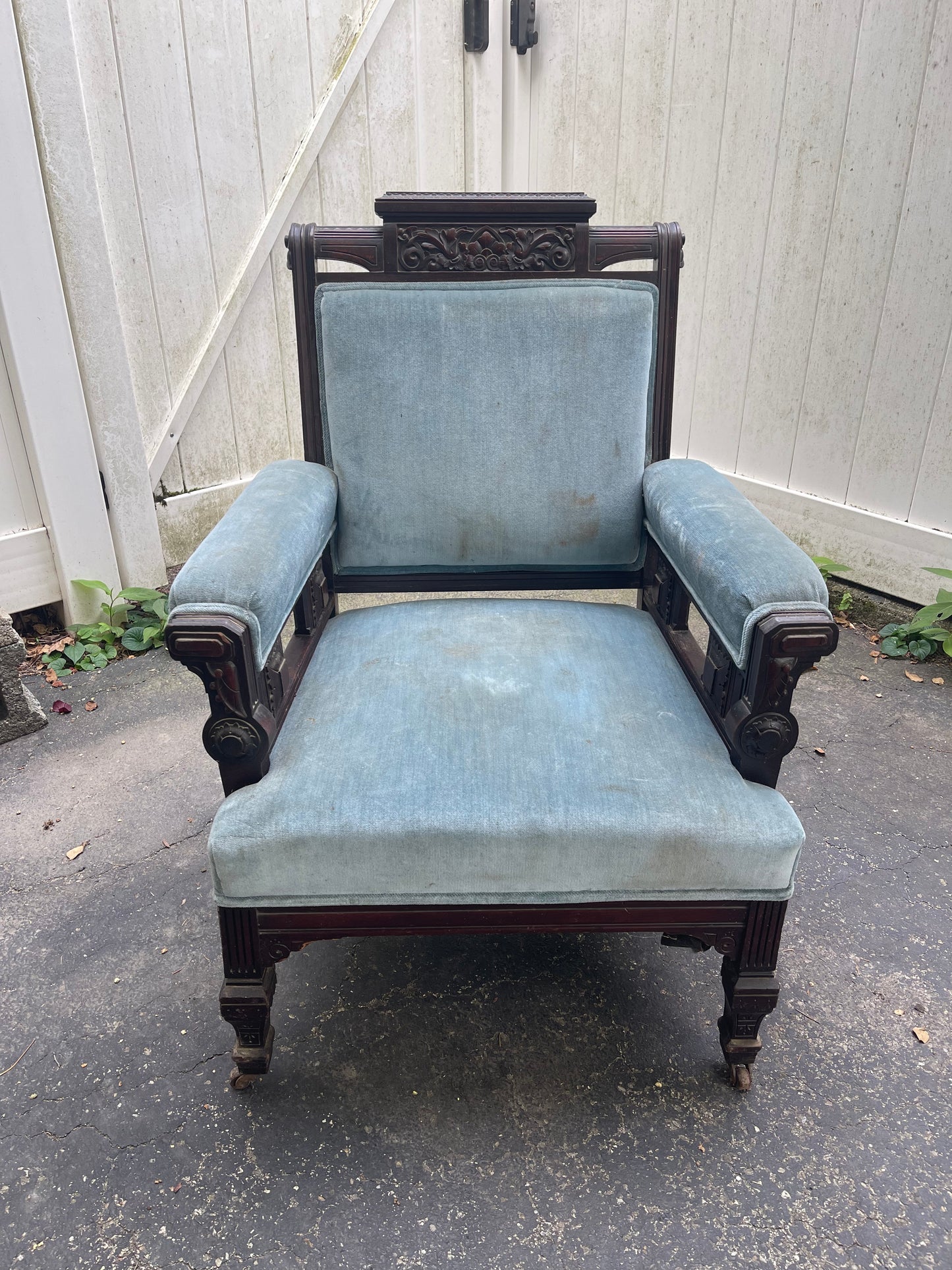 Customizable Eastlake Victorian Armchair