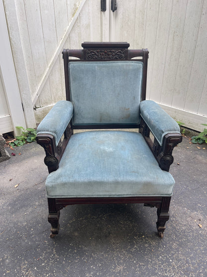 Customizable Eastlake Victorian Armchair