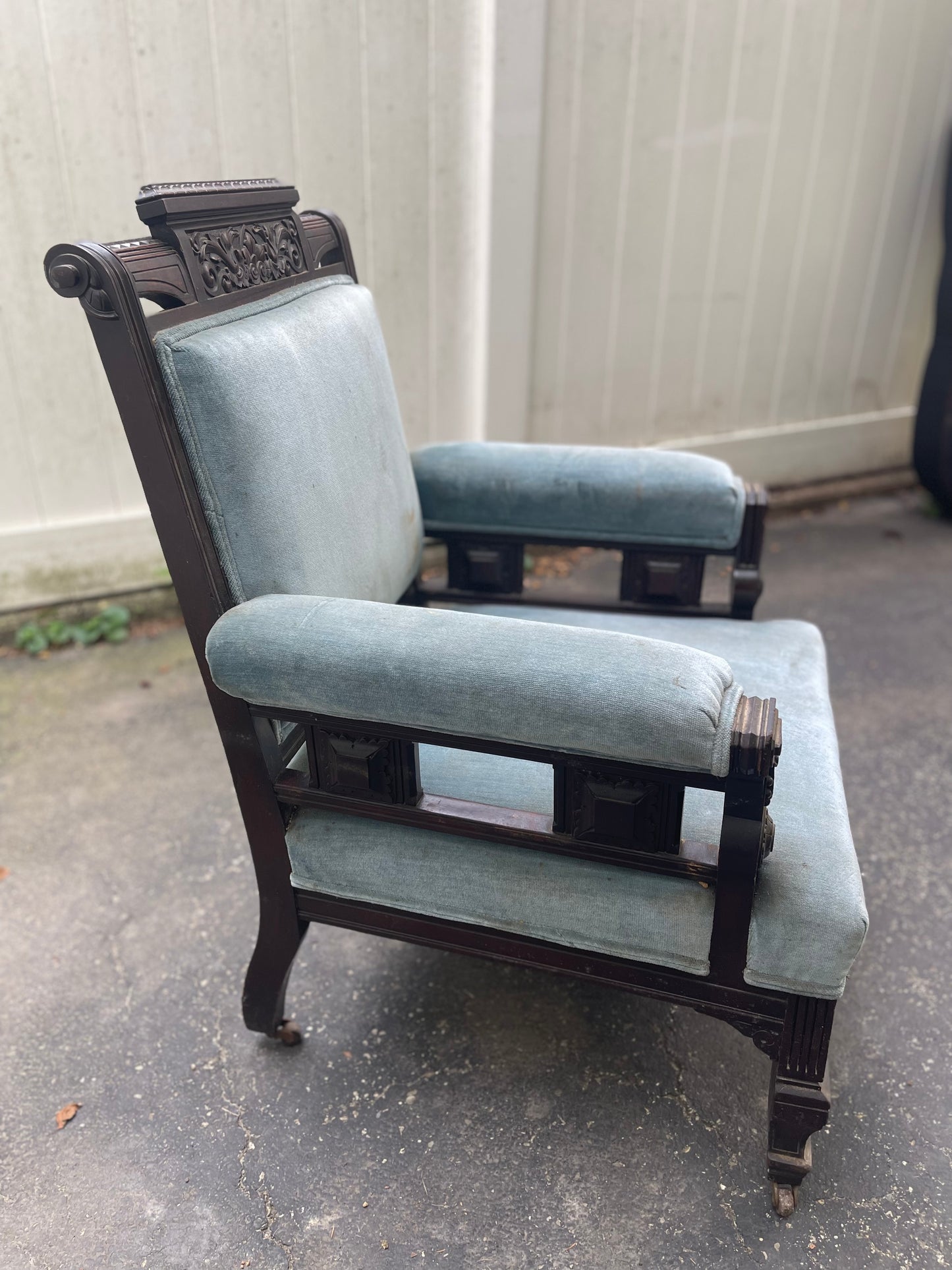 Customizable Eastlake Victorian Armchair