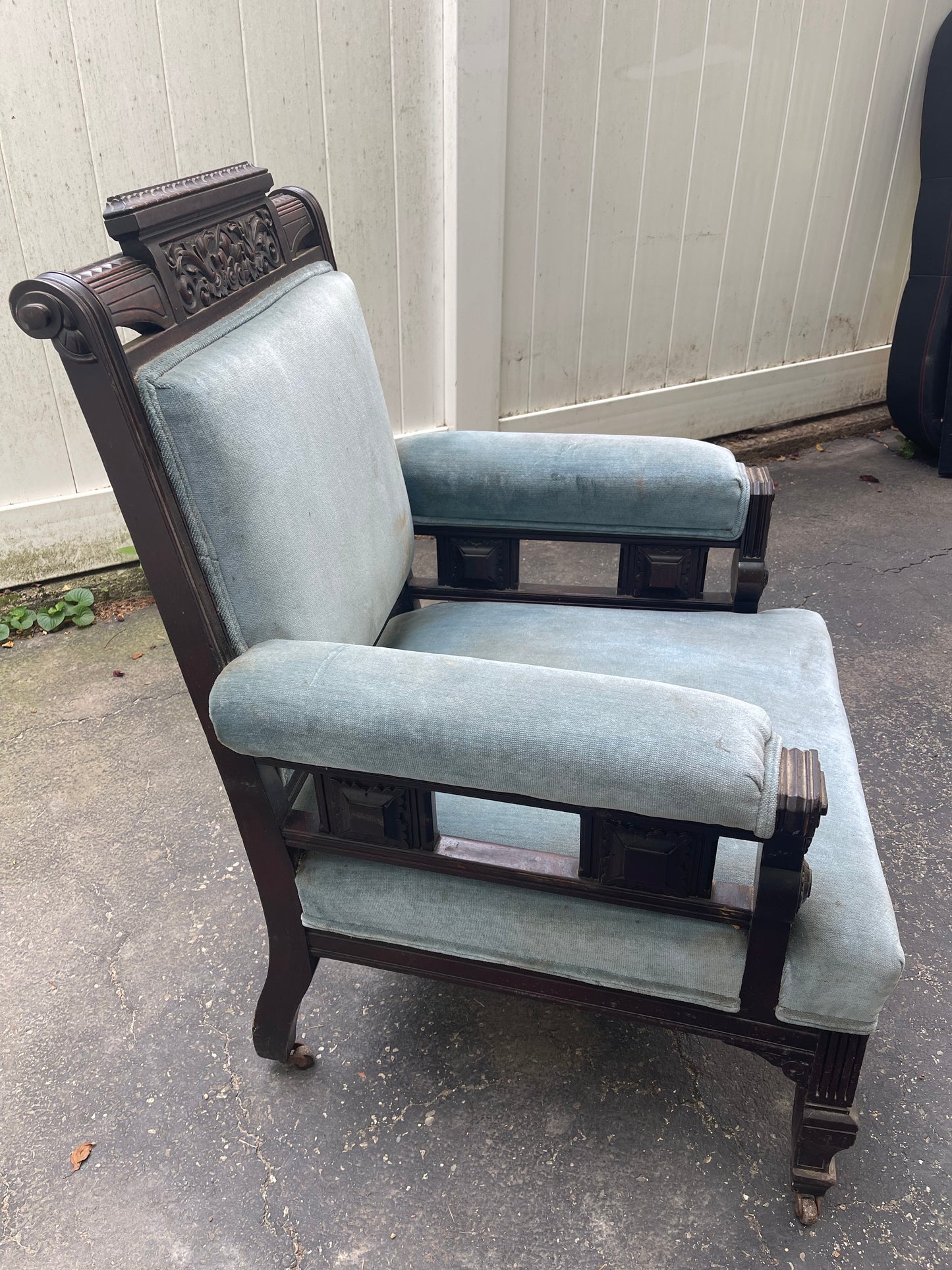 Customizable Eastlake Victorian Armchair