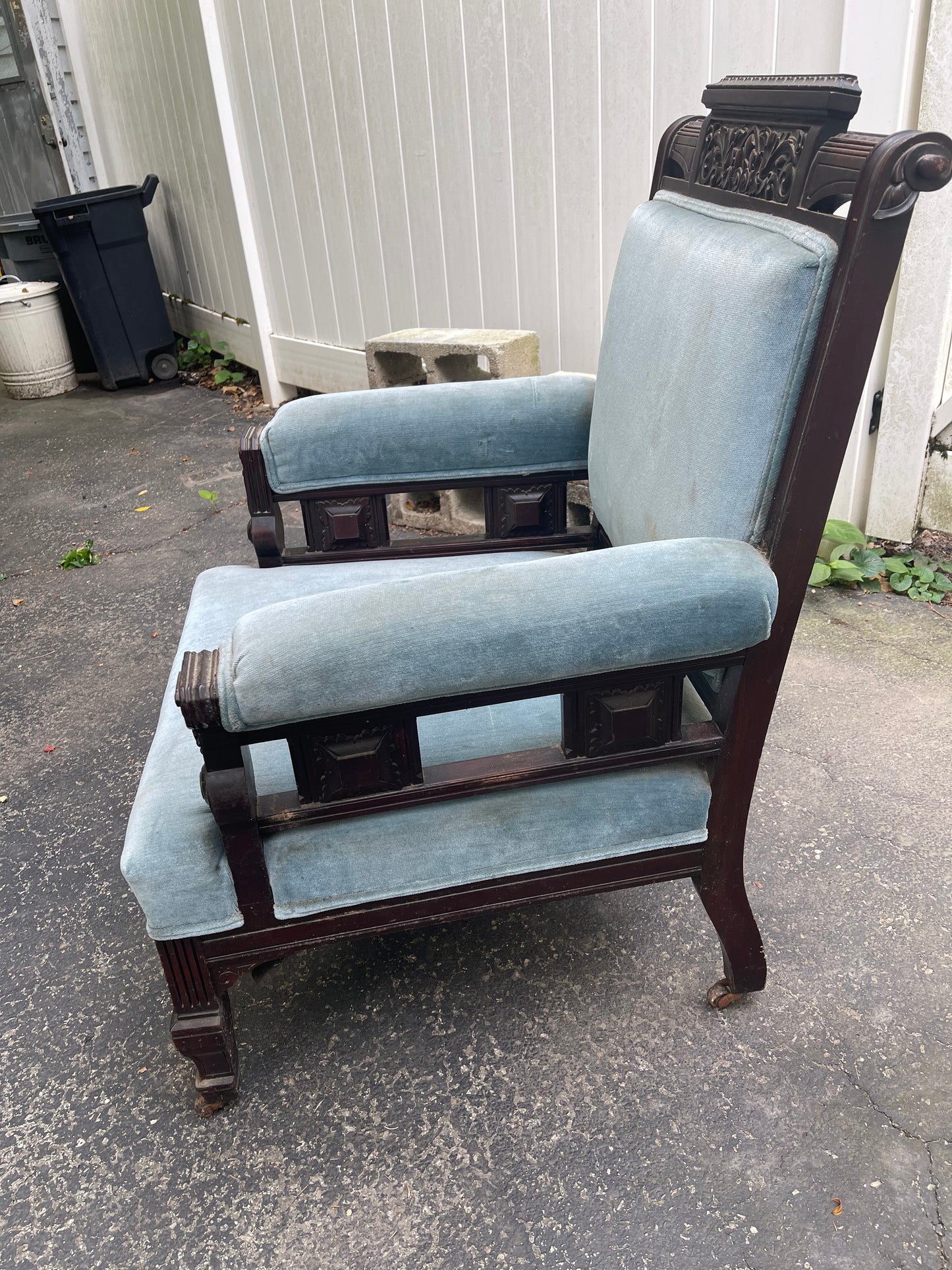 Customizable Eastlake Victorian Armchair