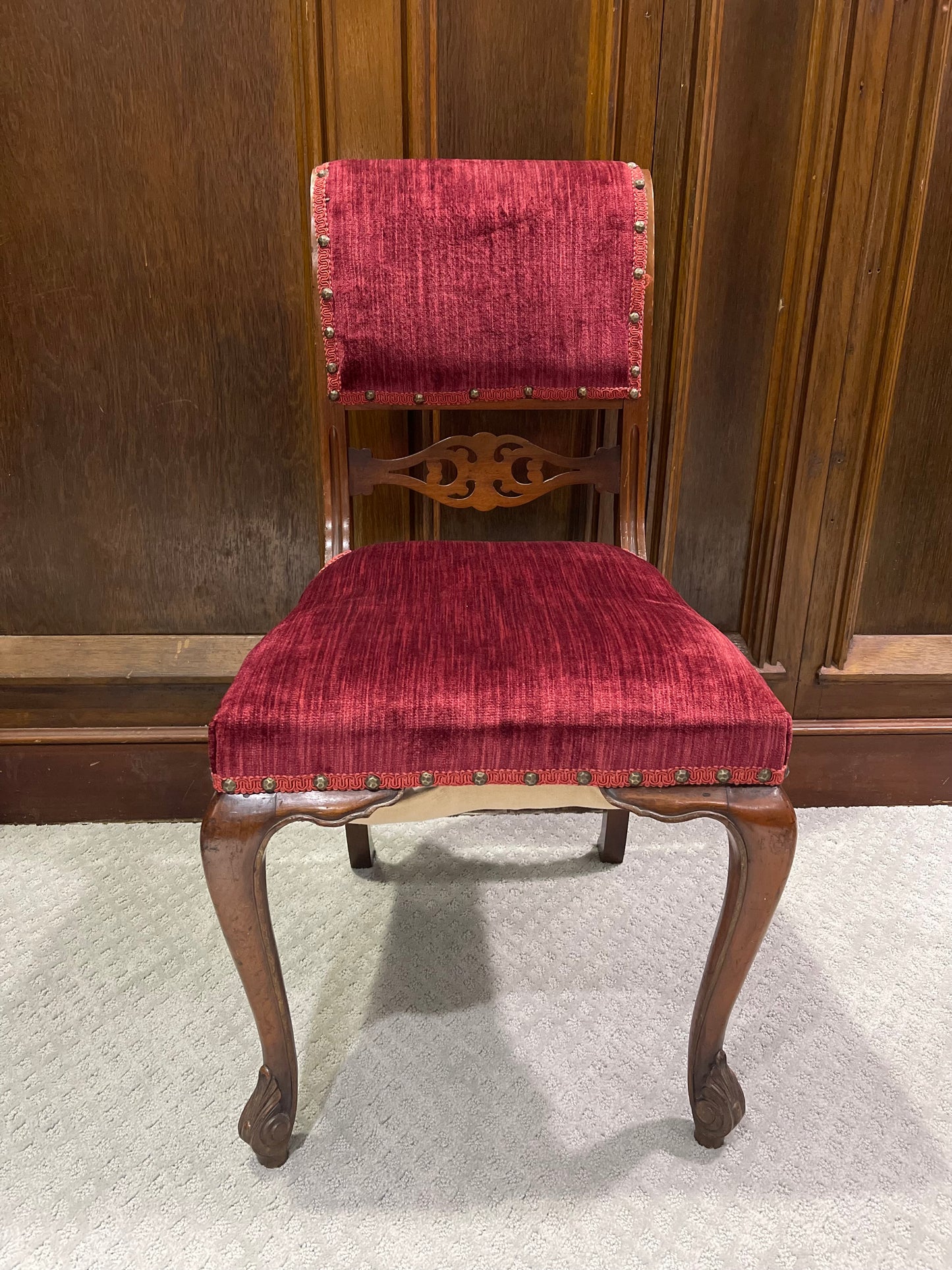 Customizable French Empire Style Klismos Chair