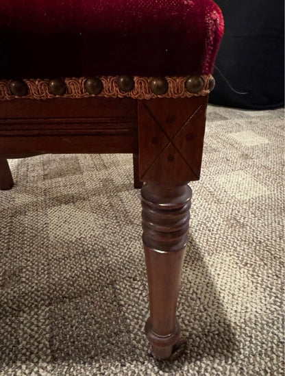 Customizable Antique Victorian Eastlake Parlor Chair