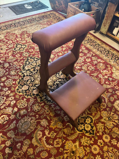 Customizable Vintage Prie-Dieu Prayer Kneeler