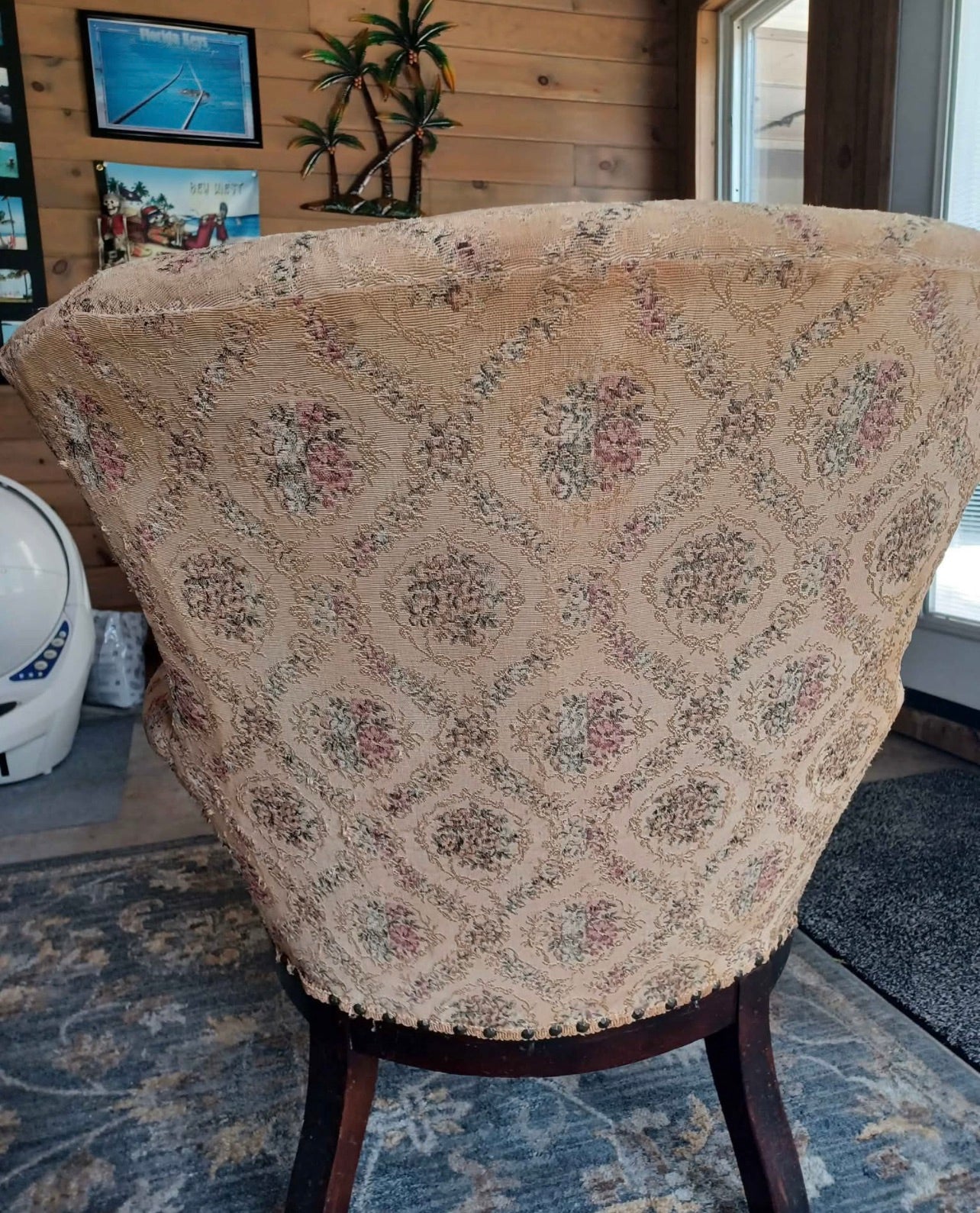 Customizable Victorian Crapaud Chair