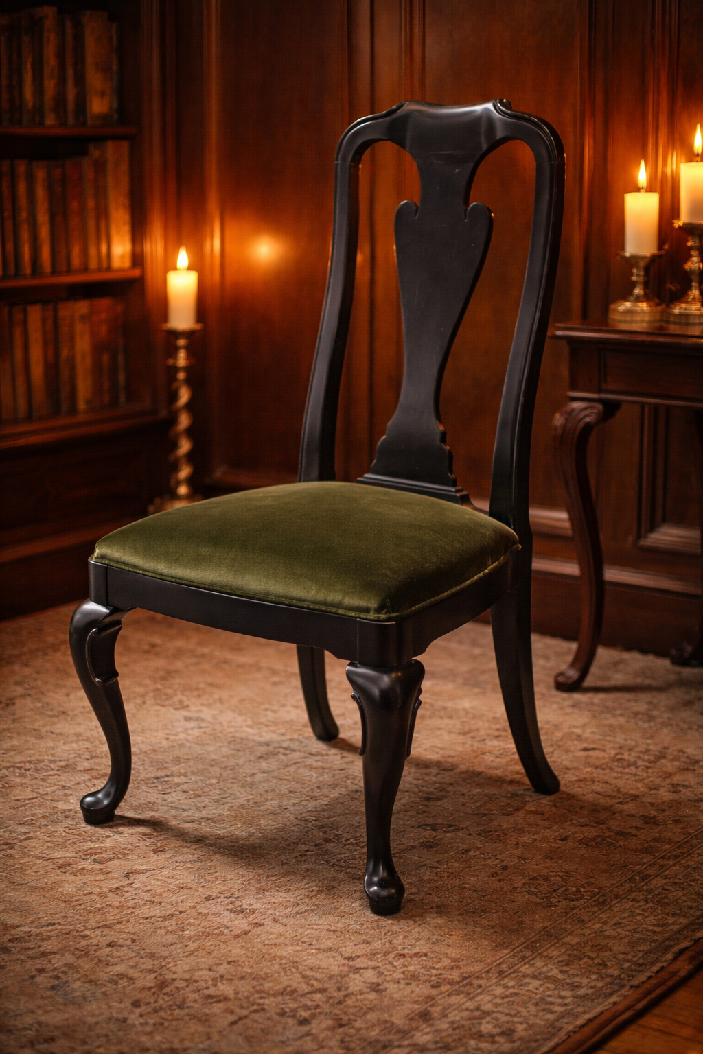Customizable Queen Anne Side Chair