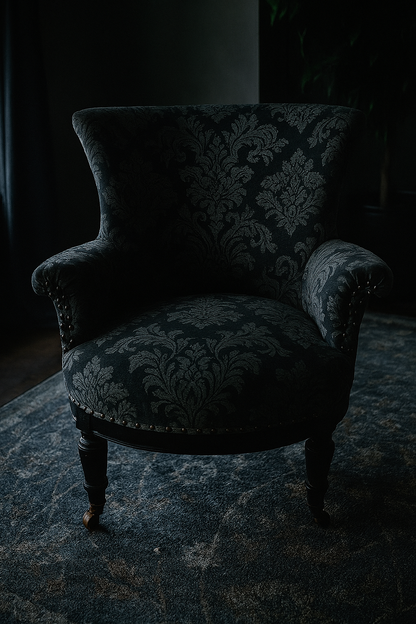Customizable Victorian Crapaud Chair